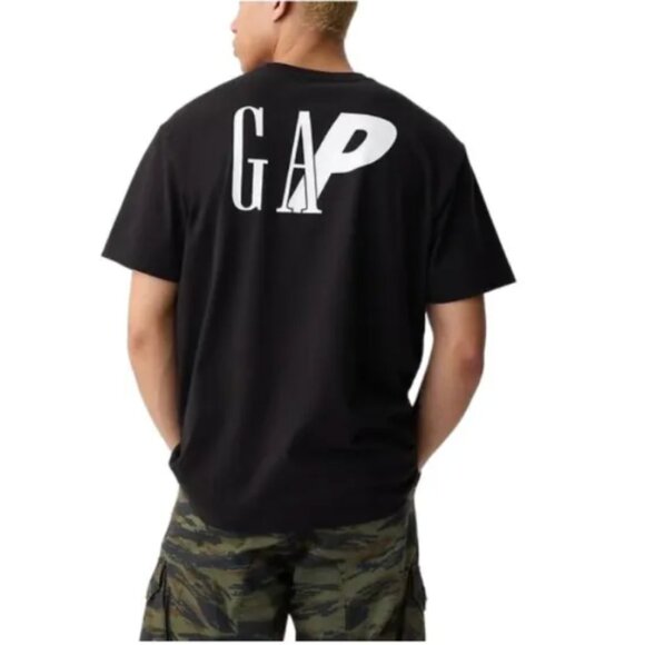 Palace Skateboards GAP T-Shirt Short Sleeve Tee Black Large NWT - Picture 2 of 7